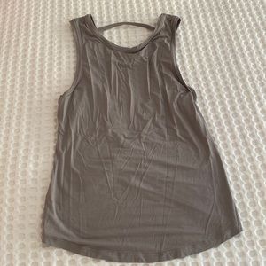 Lululemon Gray Workout Tank